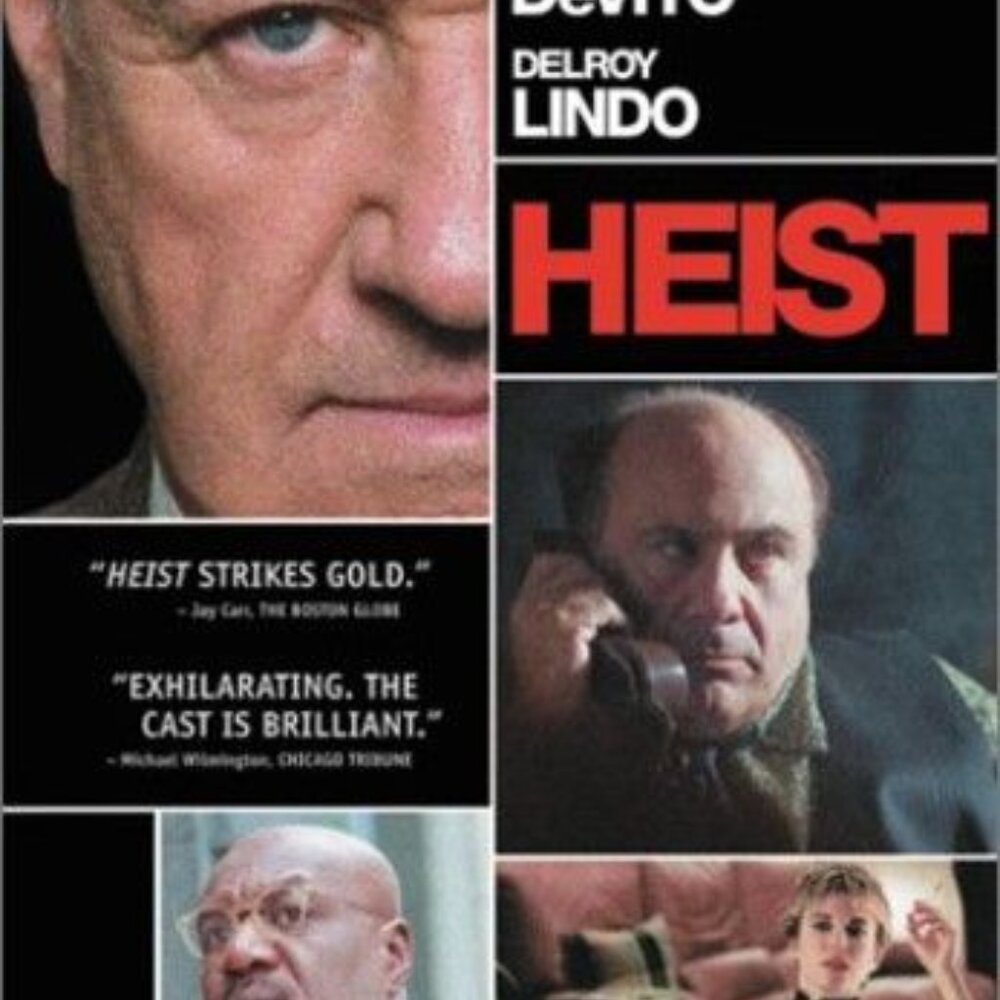 Heist DVD 2001 Gene Hackman Danny DeVito Thriller Warner Bros Region 1